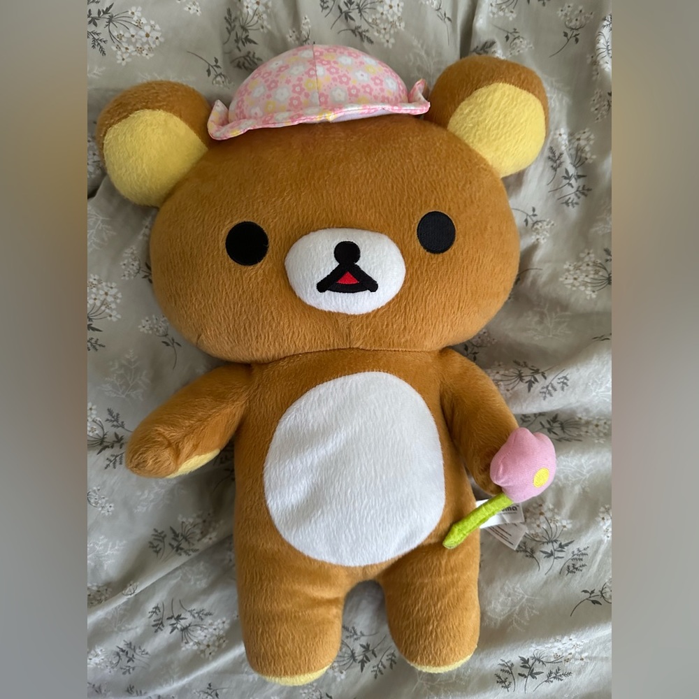 Authentic San-X Rilakkuma Happy Picnic plush 18”
